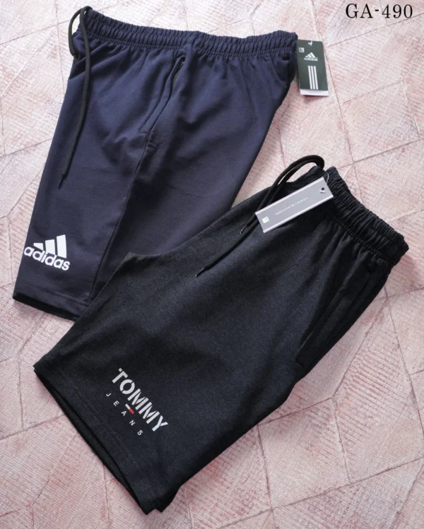 Multi Brand Cotton Loop Knit Shorts - Image 9