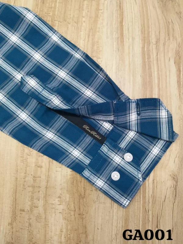 Men's Checked Shirts full sleeves - Image 3