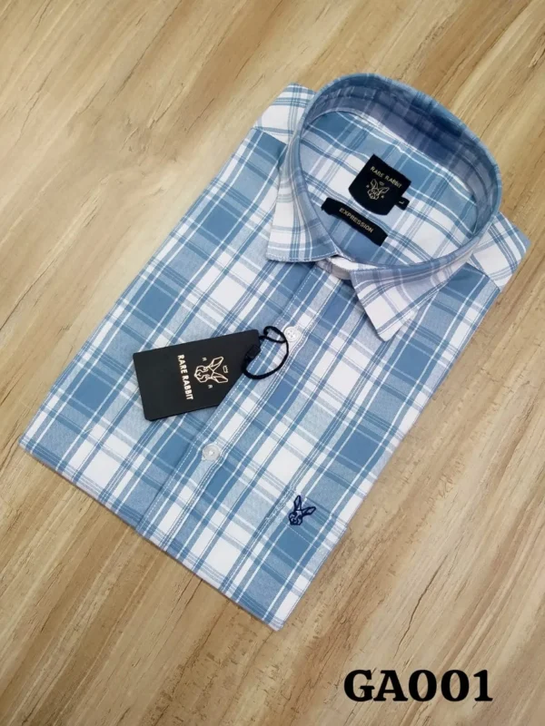 Men's Checked Shirts full sleeves - Image 9
