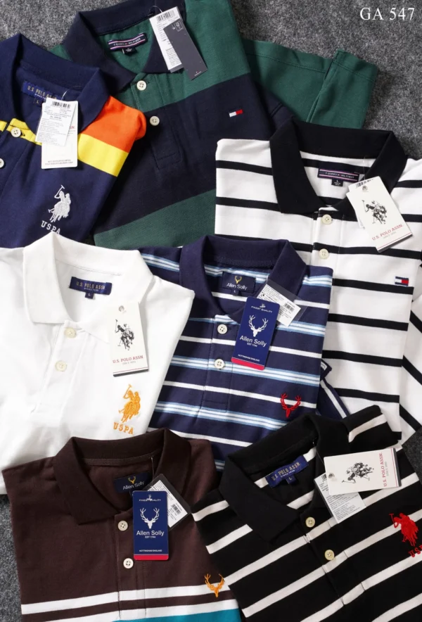 Collar T-shirts for Men's - Image 8