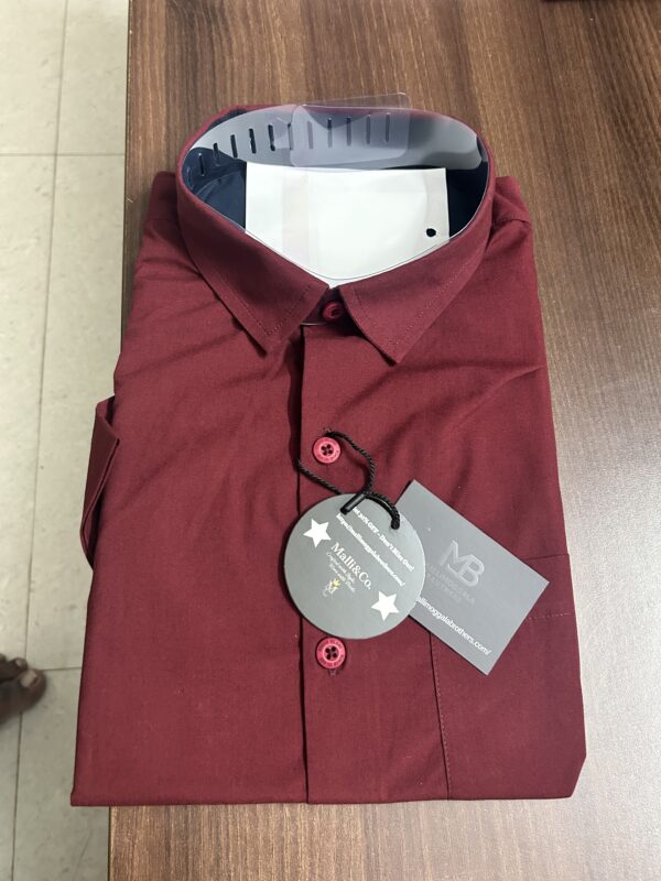 Medium-Size- 40 -Plain Half Sleeve Shirts for Casual Wear – Men’s