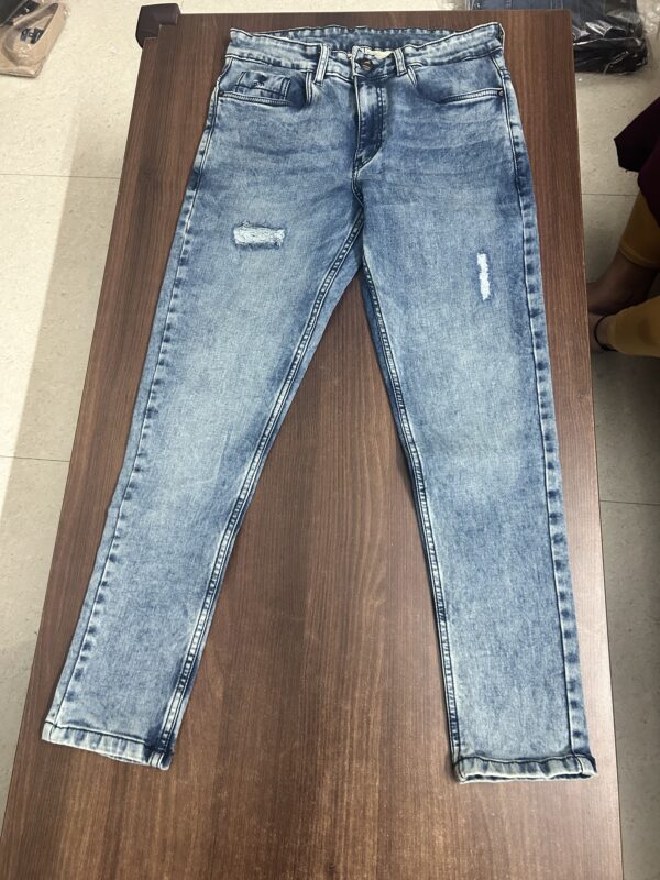 Men’s Torn Jeans – Size 34 | Skinny Fit / Ankle Length - Image 6