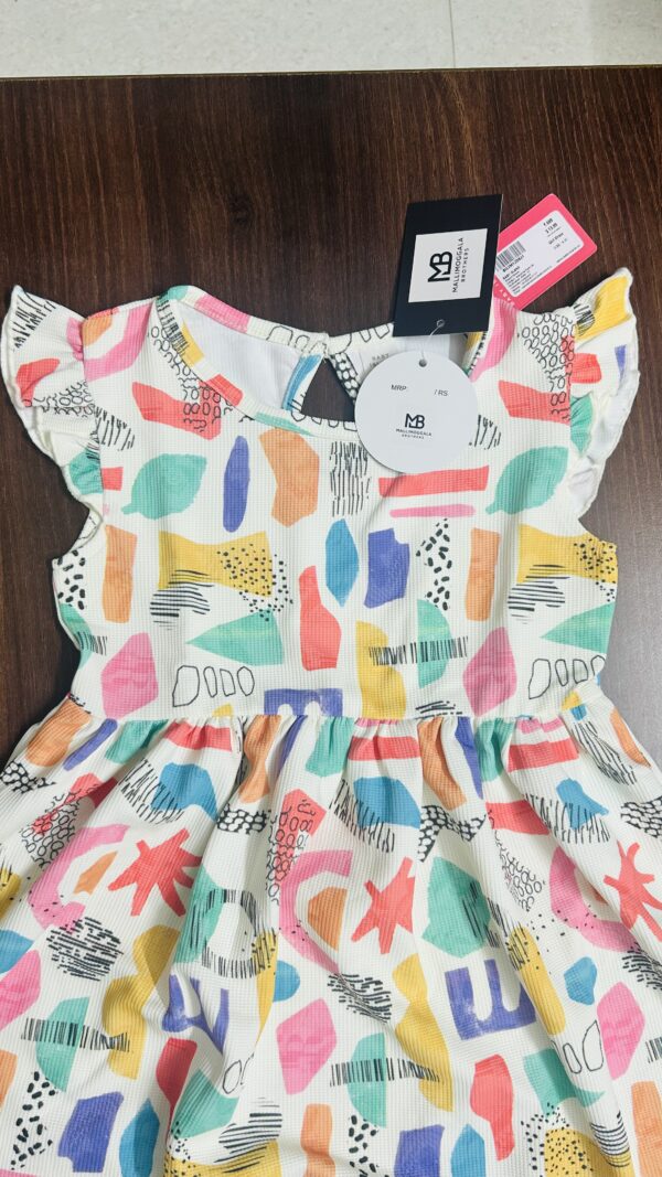 Girl Dress with Bloomer – 3 to 4 Years - Image 4