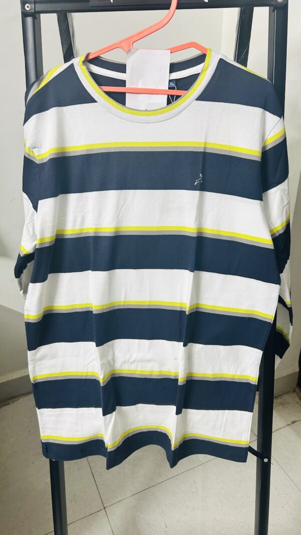 Men’s checked  Sweatshirt Style Full Sleeve T-Shirt - Image 6