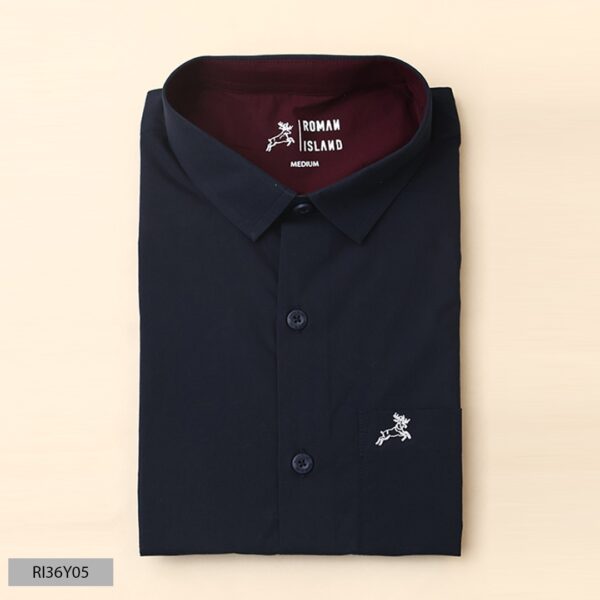 XXL-Size- 46 -Plain Half Sleeve Shirts for Casual Wear – Men’s - Image 6