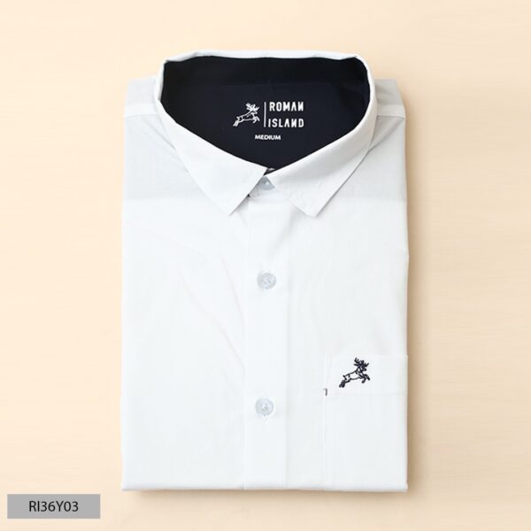 XXL-Size- 46 -Plain Half Sleeve Shirts for Casual Wear – Men’s - Image 4
