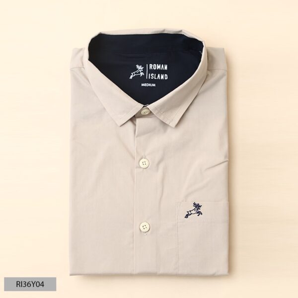 XXL-Size- 46 -Plain Half Sleeve Shirts for Casual Wear – Men’s - Image 10