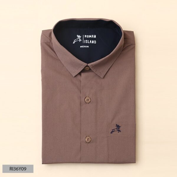 XXL-Size- 46 -Plain Half Sleeve Shirts for Casual Wear – Men’s - Image 8