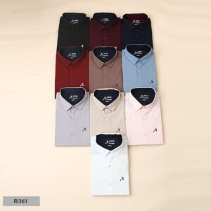 XL-Size- 44 -Plain Half Sleeve Shirts for Casual Wear – Men’s