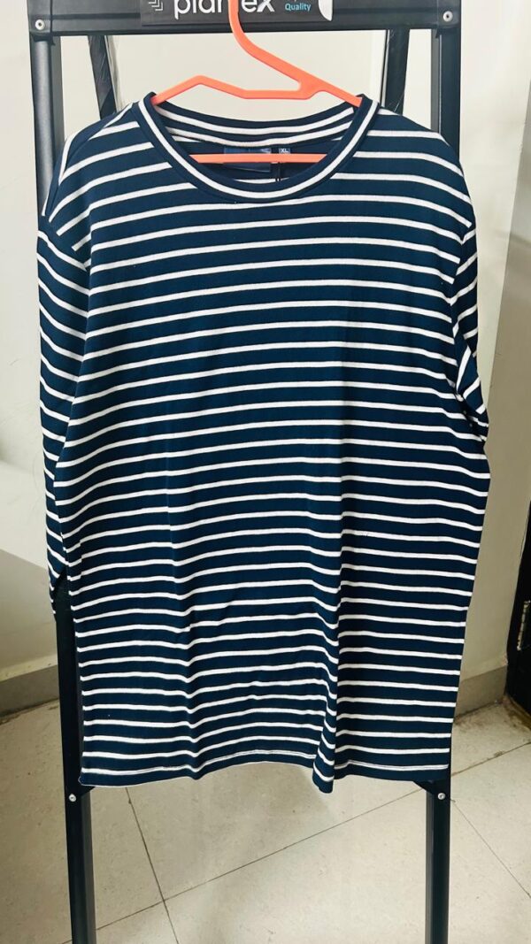 Men’s checked  Sweatshirt Style Full Sleeve T-Shirt